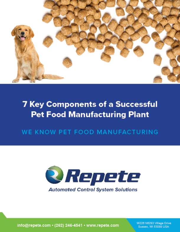 7 Key Components to Successful Pet Food Manufacturing Repete