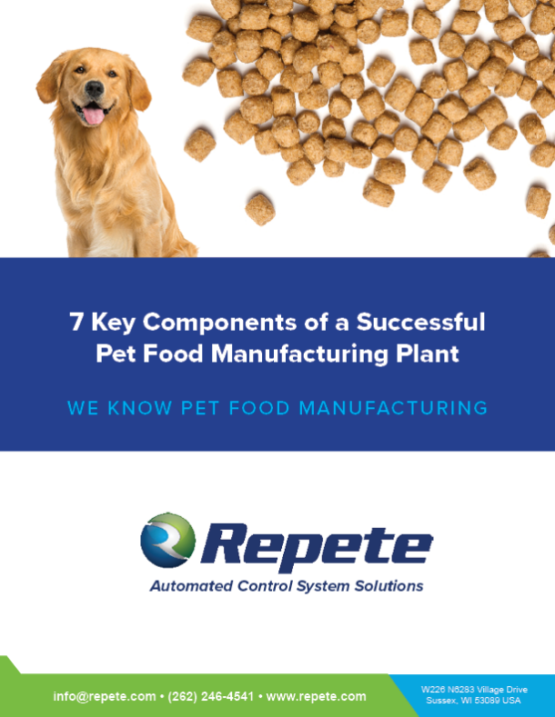 7 Features of Successful Pet Food Manufacturing Repete Systems